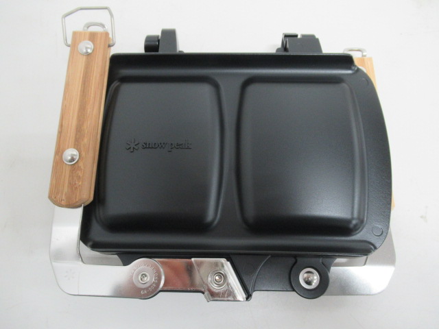 Snow Peak（スノーピーク）  トラメジーノ ブラック PG-120 ホットサンドメーカー