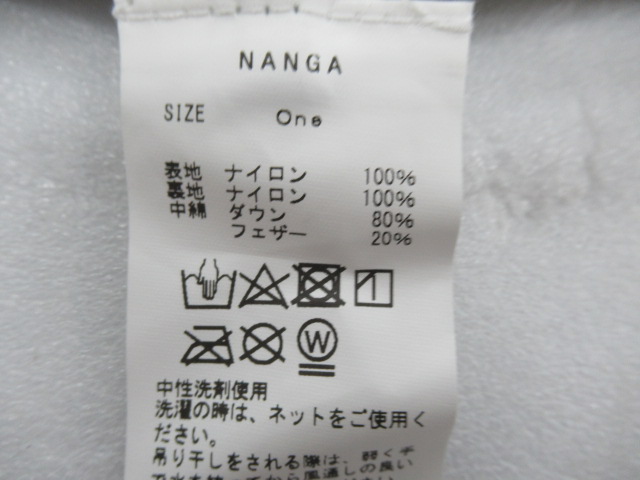 NANGA（ナンガ）  EKAL ダウンブランケット2