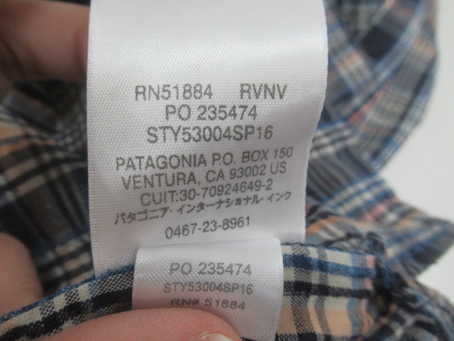 patagonia(パタゴニア) パッカーウェアシャツ