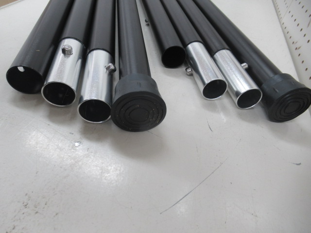 FIELDOOR(フィールドア) アルミテントポール280×2本・ケースセット