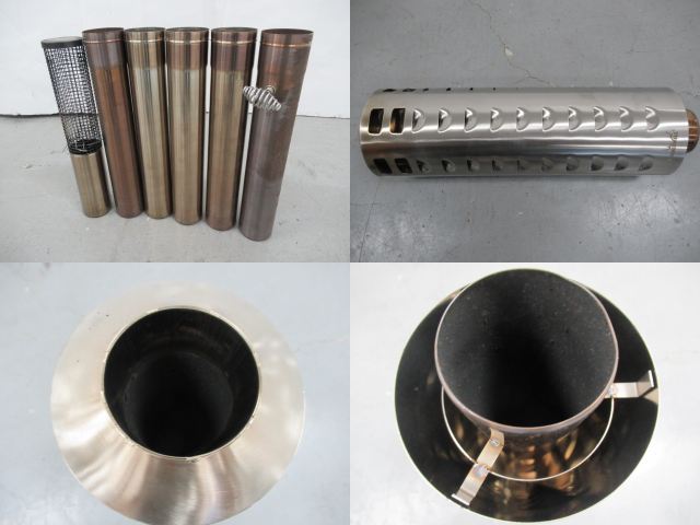 tent-Mark DESIGNS(テンマクデザイン) ウッドストーブ サイドヴューM 煙突/ケースセット 63mm