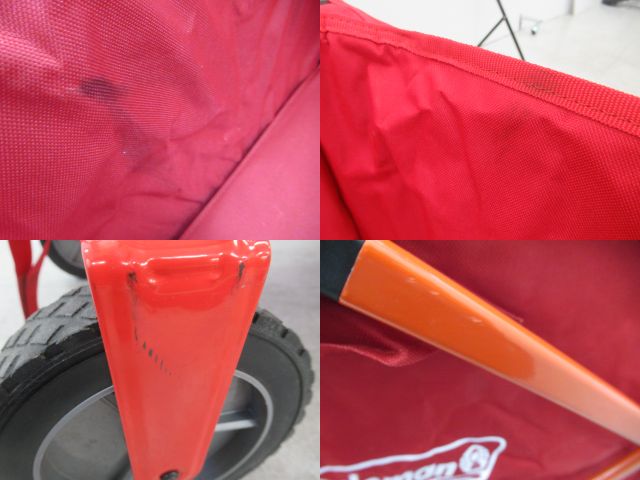Coleman（コールマン）  アウトドアワゴン レッド