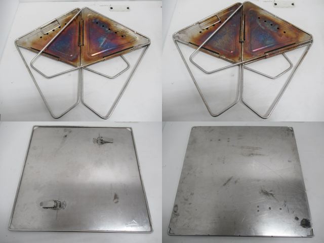 その他ブランド キャンピングムーン 焚き火台XL フルセット