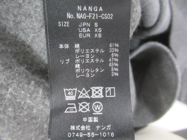NANGA(ナンガ) ロゴ スウェット