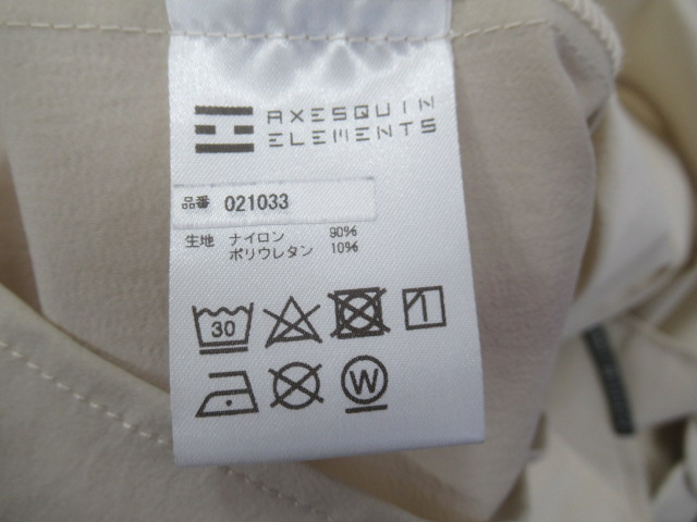 AXESQUIN(アクシーズクイン) ソフトシェルのショートカラーシャツ