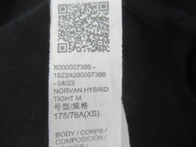 ARC'TERYX（アークテリクス）  ノーバン ハイブリッド タイツ