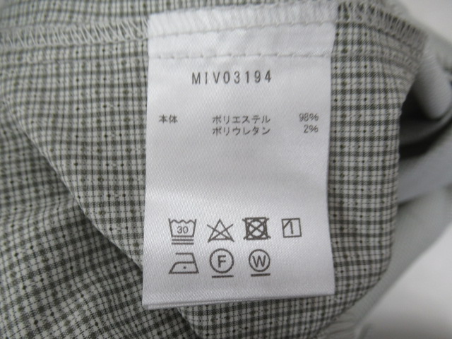 Millet(ミレー) インセクト バリヤー チェックシャツ ロングスリーブ