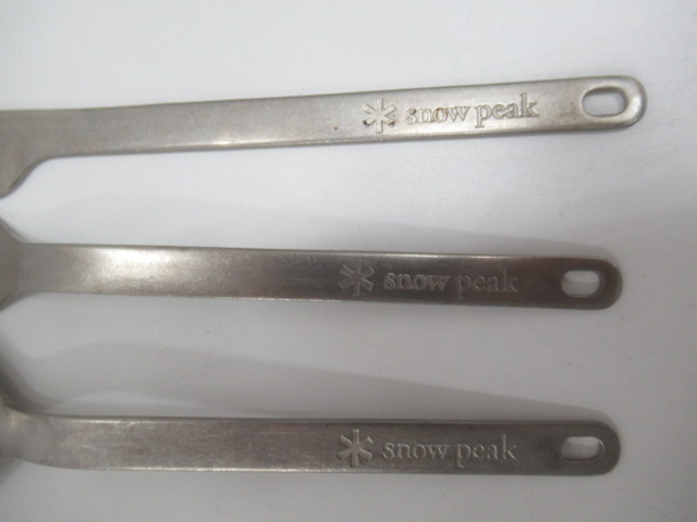 Snow Peak(スノーピーク) ワッパー武器 3本セット グリーン