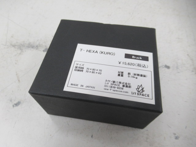 その他ブランド  1/f SPACE T-HEXA KURO
