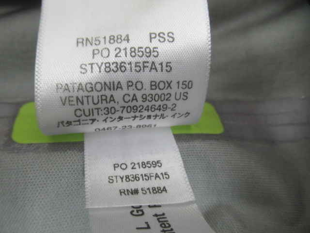 patagonia(パタゴニア) メンズ・レフュジティブ・ジャケット