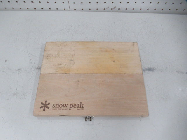 Snow Peak（スノーピーク）  マナイタセット M 包丁 CS-207 スノーピーク