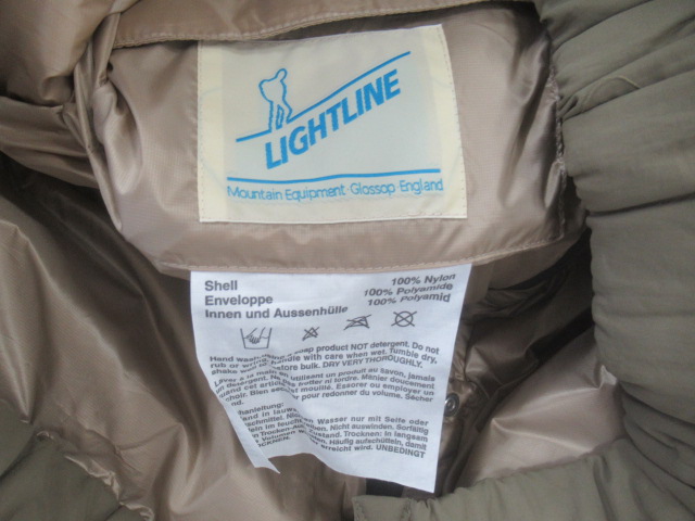 MOUNTAIN EQUIPMENT(マウンテンイクイップメント) レトロ ライトライン デュベ
