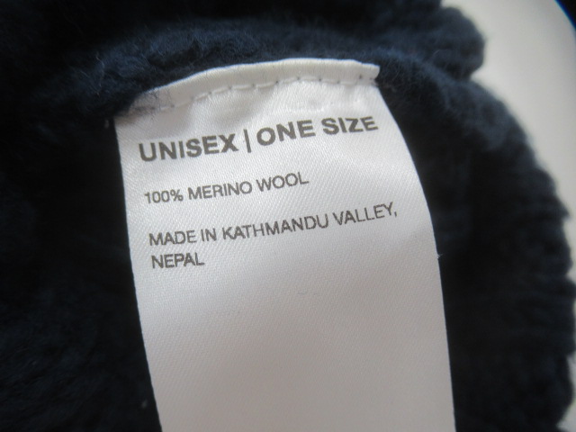 山と道 Merino Knit Cap ネイビー