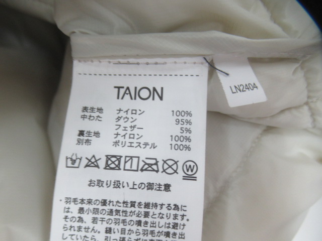 その他ブランド  TAION マウンテンパッカブルボリュームダウンジャケット