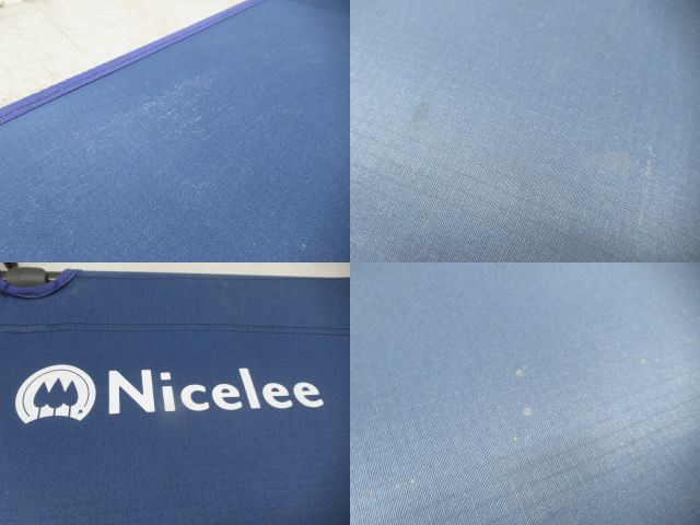 その他ブランド  Nicelee 2WAY アウトドアコット ブルー (1)