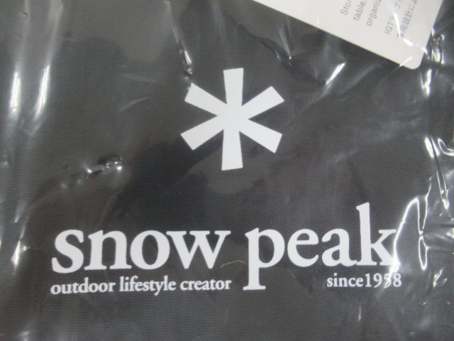 Snow Peak(スノーピーク) マルチパーパストートバッグ S ブラック (2)