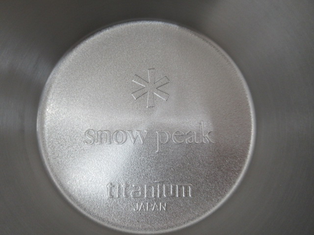 Snow Peak(スノーピーク) チタンシェラカップ 4点セット