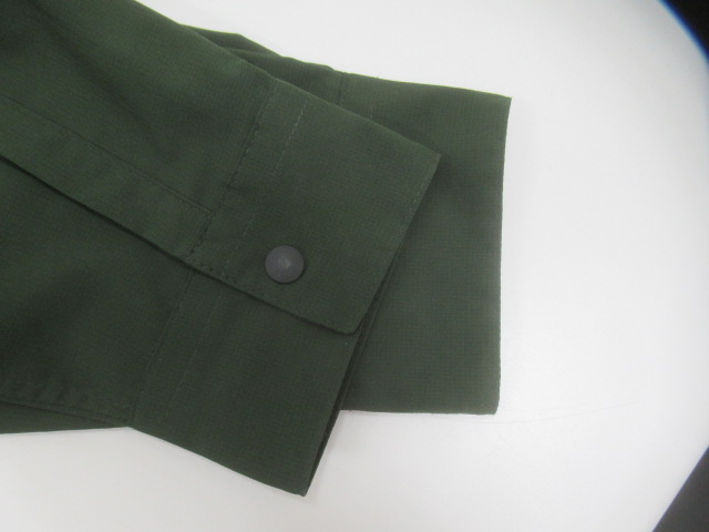 山と道   UL Shirt Duck Green