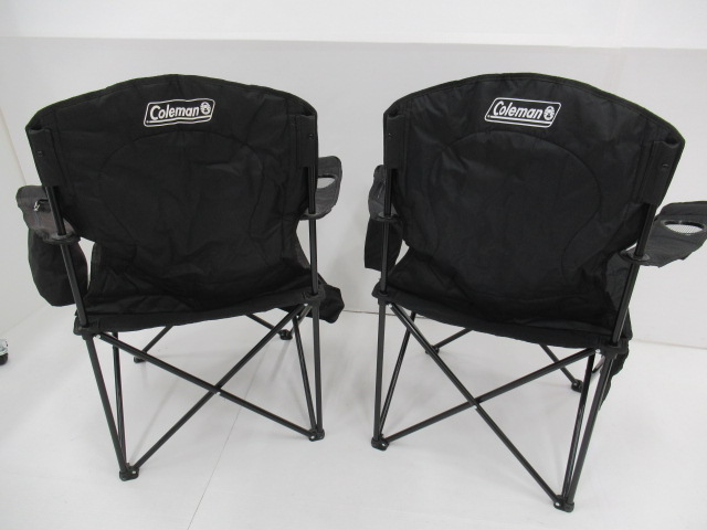 Coleman（コールマン）  クーラークアッドチェアー ブラック 2脚セット