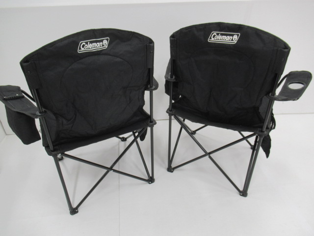 Coleman（コールマン）  クーラークアッドチェアー ブラック 2脚