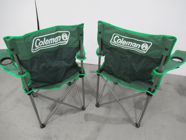 Coleman（コールマン）  アームチェア グリーン 4点セット（5）