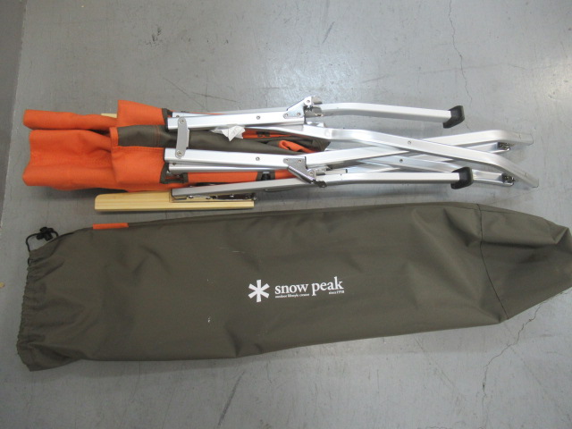 Snow Peak(スノーピーク) ローチェア30 オレンジ(1)