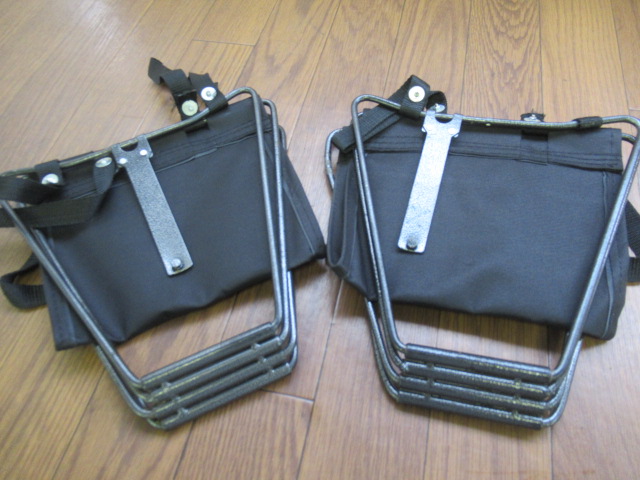 ノーブランド  折りたたみチェア2脚セット