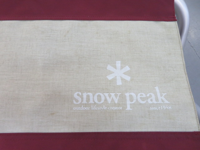 Snow Peak（スノーピーク）  フォールディングベンチ(1)