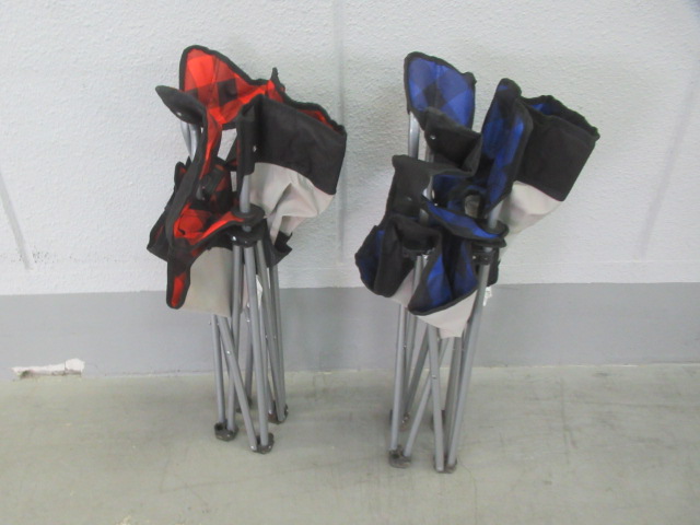 ノーブランド  折りたたみチェア2脚セット