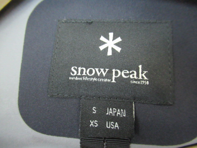 Snow Peak（スノーピーク）  3レイヤーレインジャケット メンズ