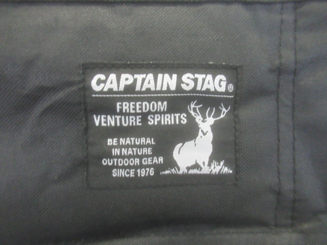 CAPTAIN STAG(キャプテンスタッグ) CSブラックラベル ロースタイルディレクターチェア ミニ