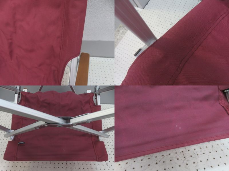 ogawa（小川・キャンパルジャパン）  ハイバックチェア バレンタインレッド 1905-10