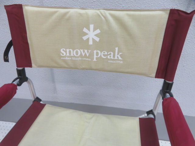 Snow Peak（スノーピーク）  パッドインチェア LV-052PR
