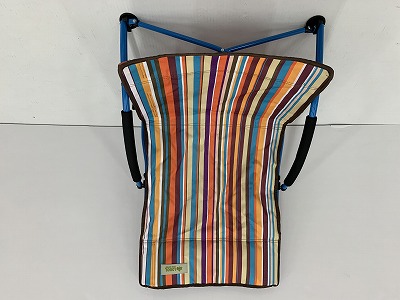 LOGOS（ロゴス）  ストライプあぐらチェア 73173016