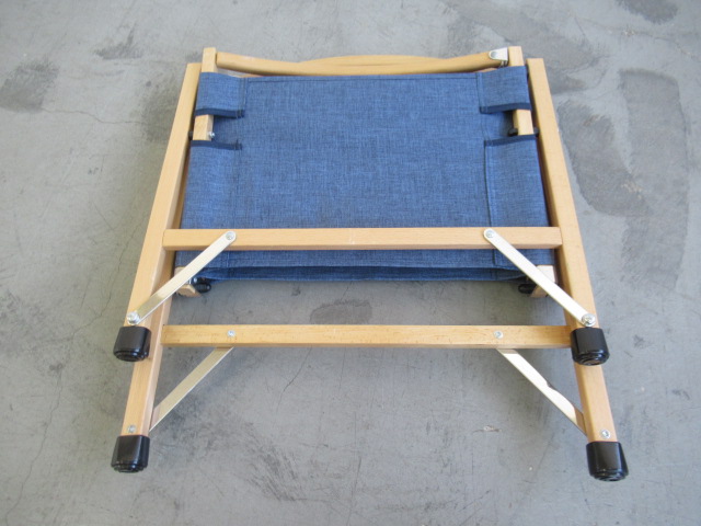 Hilander（ハイランダー）  ウッドフレームチェア HCA0177 デニム (1)