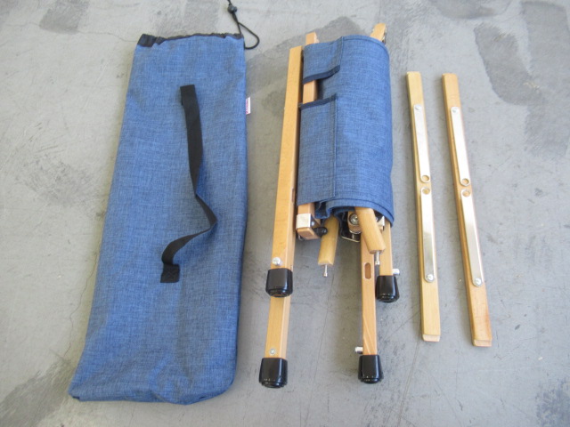 Hilander（ハイランダー）  ウッドフレームチェア HCA0177 デニム (2)