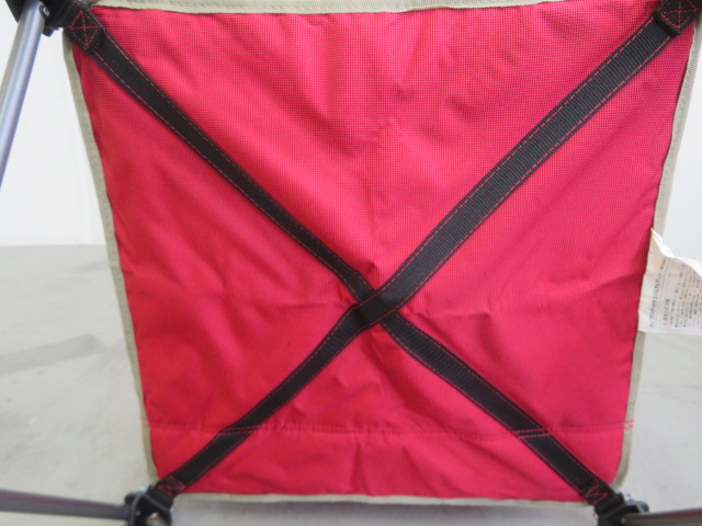 Coleman（コールマン）  カップホルダー付 スリムチェア レッド セット