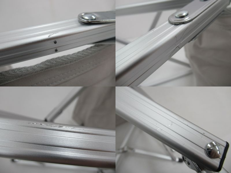 ogawa（小川・キャンパルジャパン）  ハイバックチェア コットン ライトグレー (1)