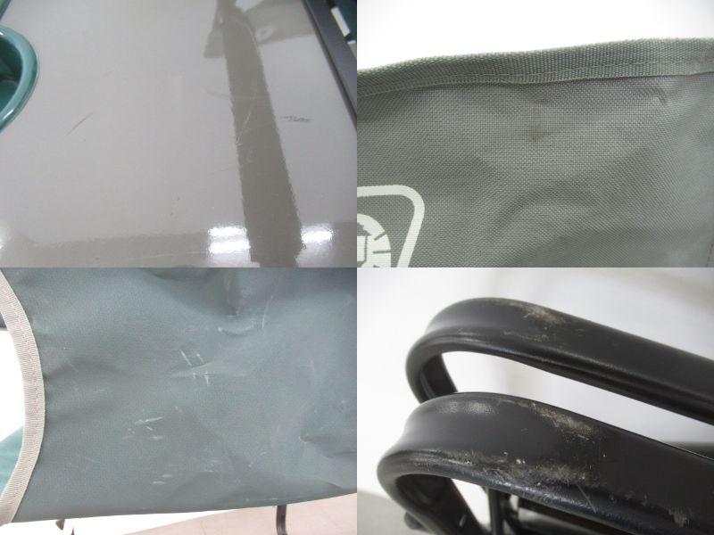 Coleman（コールマン）  サイドテーブル付デッキチェア