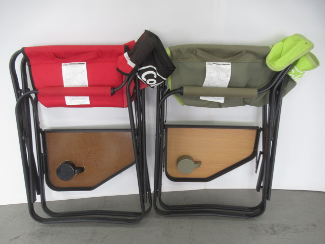 Coleman（コールマン）  サイドテーブル付デッキチェアST 2脚セット