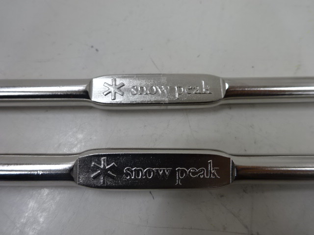 Snow Peak（スノーピーク）  ステンボックスハンガー ハーフユニット 2点セット