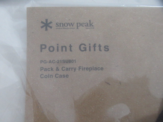 Snow Peak（スノーピーク）  コインケース・ミニポーチセット