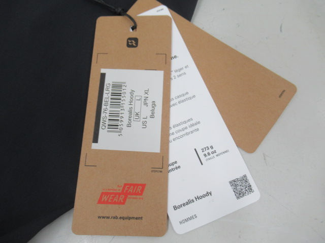 Rab（ラブ）  ボレアリス フーディー