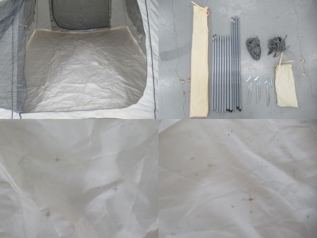 その他ブランド  タープ付きワンタッチテント