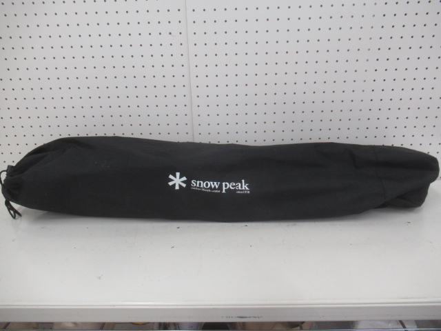 Snow Peak（スノーピーク）  ローチェア30 ブラック