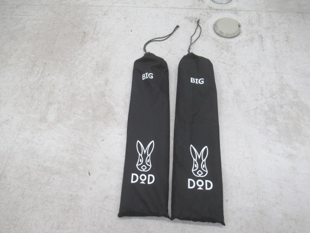 DOD（ディーオーディー）  ビッグタープポール レッド 2本セット