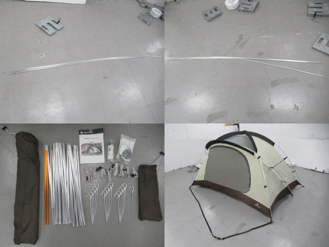 Snow Peak（スノーピーク）  アメニティドームS グレー SDE-002