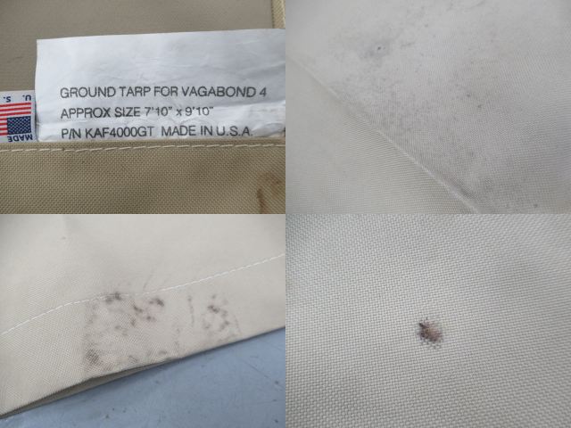 Kirkham's（カーカムス）  スプリングバーテント バガボンド4 キャノピーセット