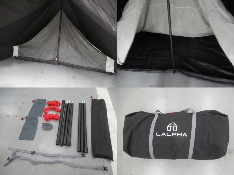 その他ブランド  LALPHA サイド3 TC BK TP-400BK