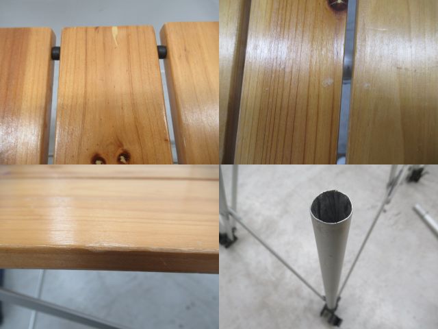 Coleman（コールマン）  ナチュラルウッド ロールテーブル90